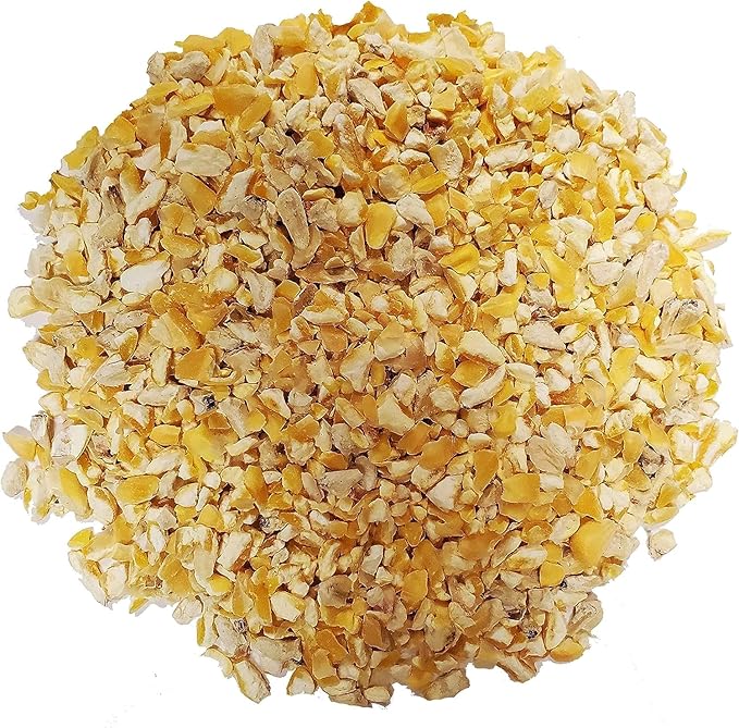CountryMax Backyard Seeds Cracked Corn 20 lbs - High-Energy Animal Feed for Chickens, Squirrels, Deer & Wild Birds, Ground Feeding, High Protein