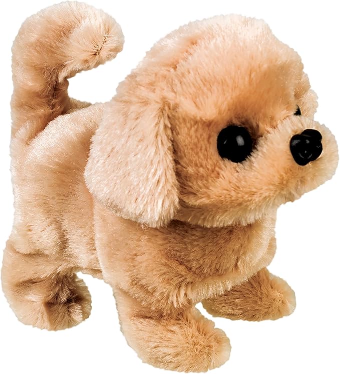Westminster, Inc. Redley the Retriever - Cute, Cuddly, Plush Battery Operated Dog Toy Walks, Wiggles, and Barks with Sound