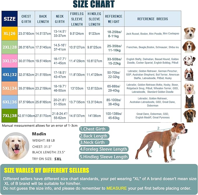 Dog Sun Protection Cooling Suit UPF 50+, Quick-Dry Breathable Jumpsuit for Large & Medium Dogs, Outdoor Dirt-Resistant Shedding Control Pet Apparel (Blush Pink, 3X-Large)