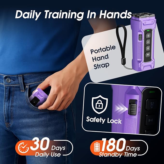 Dog Bark Deterrent Devices, Anti Barking Device 3X Ultrasonic Bark Control Device 50ft Range, Rechargeable & Safe Dog Training Tool for Quiet Walks and Peaceful Homes