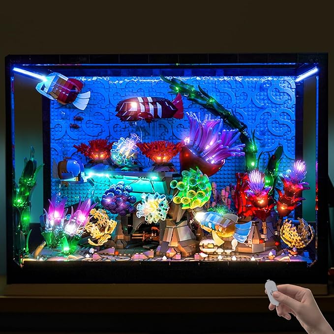 LED Lighting Compatible with LEGO 10366 Tropical Aquarium - JUST Lights,Light Kit Compatible with LEGO 10366 - NOT Included The Model