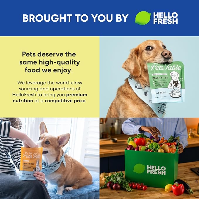 The Pets Table Lamb Limited Ingredient Diet Air-Dried Healthy Dog Treats, 8-Ounce Bag