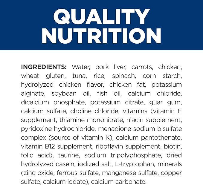 Hill's Prescription Diet c/d Multicare + Metabolic Wet Cat Food, Vegetable, Tuna, & Chicken Stew, 2.8 oz. Pouches, 24-Pack