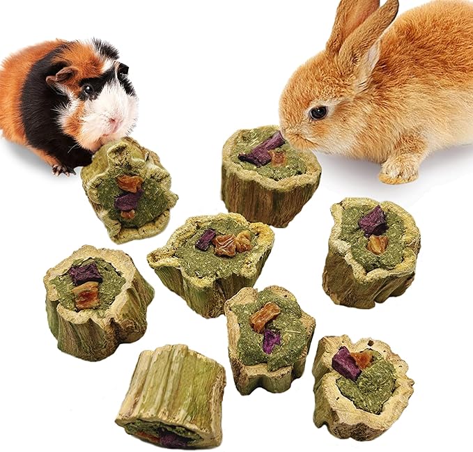 100G Rabbit Chew Toys Guinea Pig Treats Natural Papaya Wood Chew Sticks for Teeth Bunny Guinea Pig Hamster Chinchilla