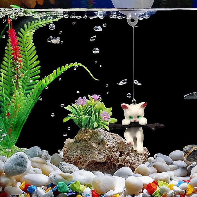 Floating Figurines Landscape For Fish Aquarium Decor Miniature Landscape Beautifying Tools