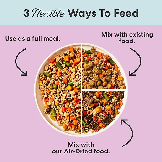 The Pets Table Human-Grade Beef Stew Fresh Dog Food, Dog Food Topper or Complete Meal, 9 Count of 32-oz Pouches, 17.7lbs