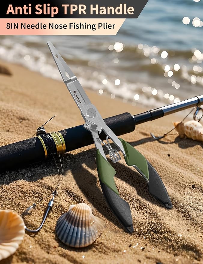 Fishing Gear,Hook Remover Fishing Pliers,Stainless Steel Fishing Tools,Multitool for Saltwater
