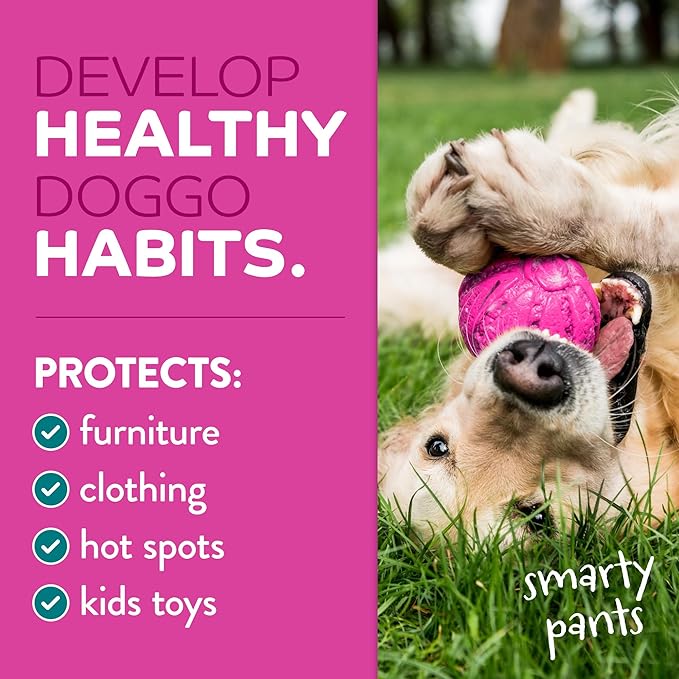 TropiClean No Chew Spray for Dogs, Better Than Bitter Apple Spray, Safe & Natural Chew + Lick Deterrent, Protect Home, Hot Spots & More! 8oz