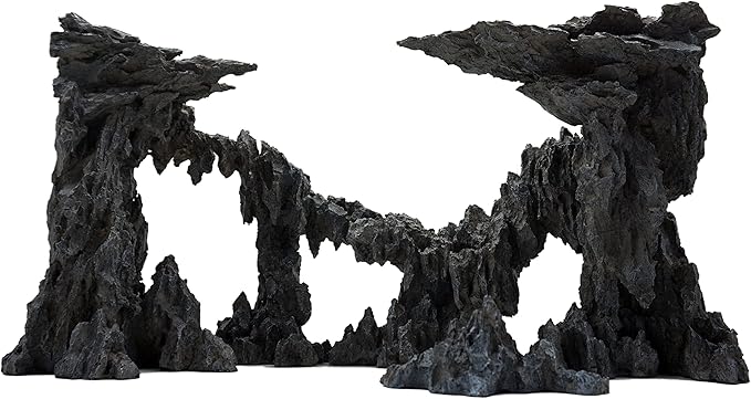 Allcolor Fish Tank Decor Rocks.Aquarium Decoration Model.Easy and Quick Solution for Aquascaping.(Twilight)