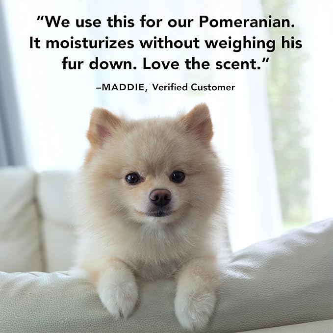 Pride and Groom The Final Coat Dog Conditioner – Formulated with All Natural Ingredients to Untangle and Nourish Any Coat for Improved Manageability and Long Lasting Shine – 16oz