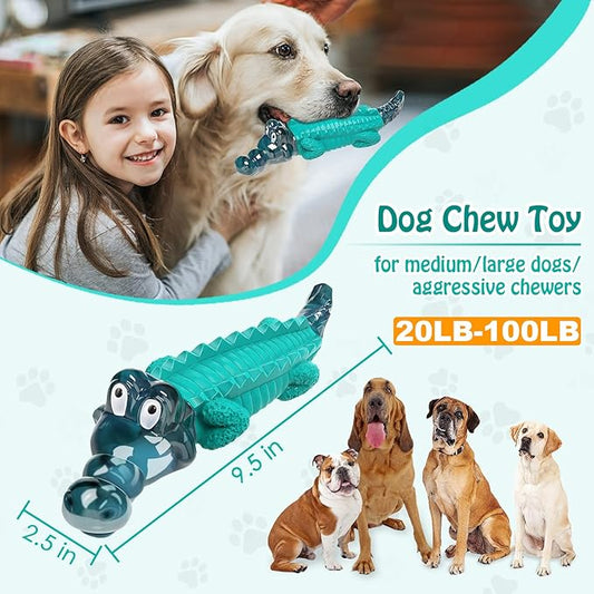Jeefome Dog Toys for Aggressive Chewers - Tough, Indestructible Dog Chew Toys for Large, Medium, Small Breed Dogs to Keep Them Busy
