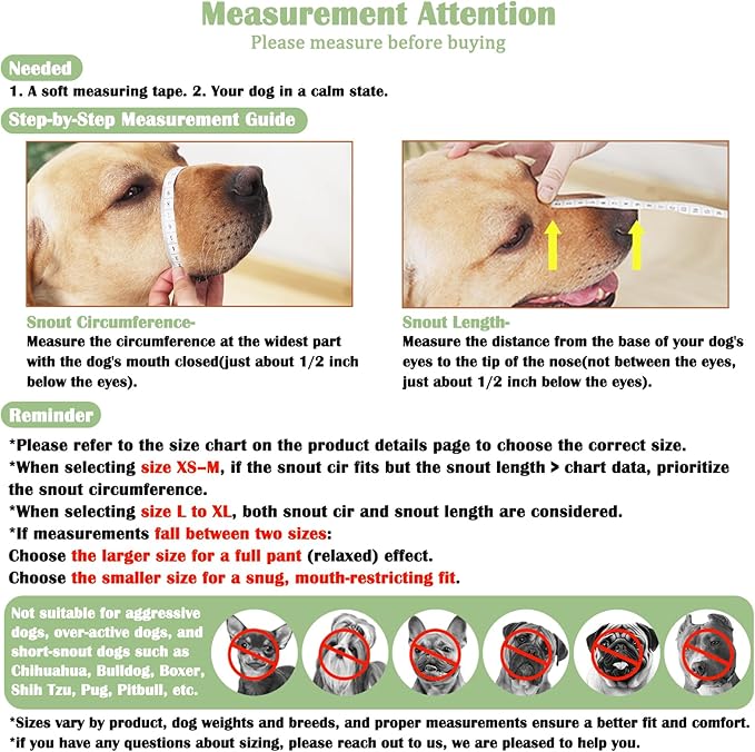 Mayerzon Dog Muzzle, Soft Mesh Muzzle for Small Medium Large Dogs Anti Bite Scavenging, Breathable Adjustable Mouth Guard for German Shepherd Labrador Golden Retriever in Grooming Walking Vet Visits