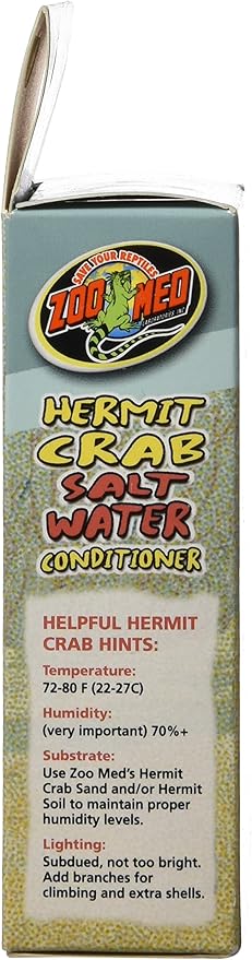 Zoo Med Hermit Crab Salt Water Conditioner