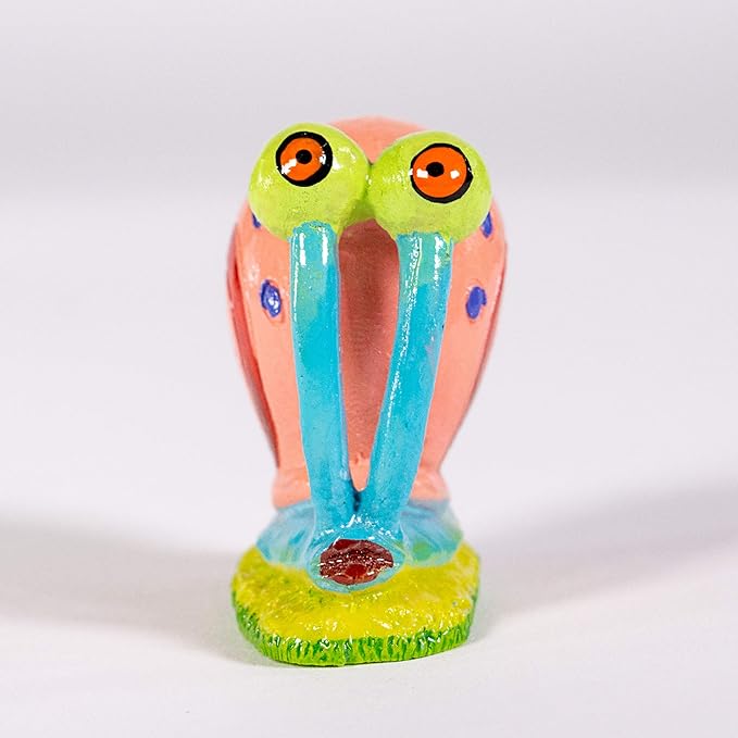 Penn-Plax Officially Licensed Spongebob Squarepants Aquarium Ornament – Gary (Mini/Small Size) – Perfect for Freshwater and Saltwater Tanks