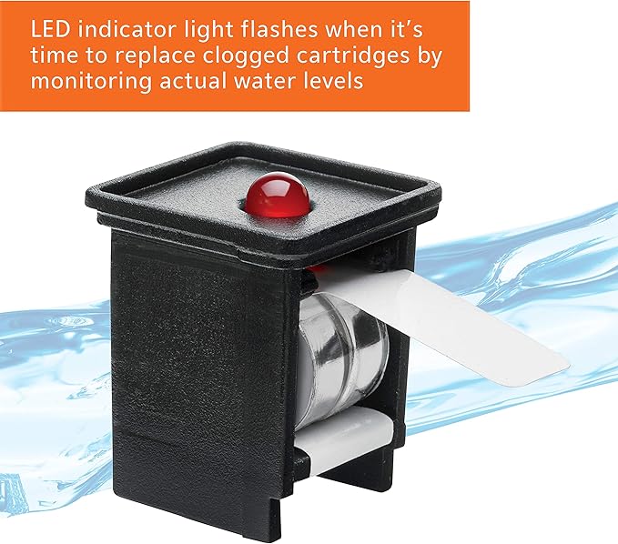 Aqueon QuietFlow 20 LED PRO Aquarium Fish Tank Power Filter For Up To 30 Gallon Aquariums