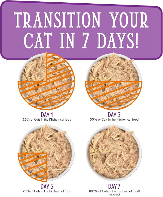 Weruva Cats in The Kitchen, Kitchen Cuties Variety Pack, Wet Cat Food, 10oz Cans (Pack of 12)