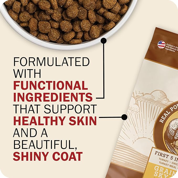 Redbarn Whole Grain Large Breed Dog Food 15 lbs - High Protein Beef & Lamb Recipe Dry Kibble with Glucosamine for Adult Dogs - Made in USA Chicken Free Wholesome Formula