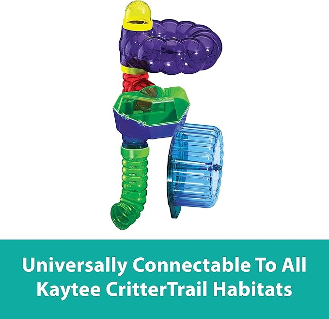 Kaytee CritterTrail Fun-nel 16-Piece Assorted Small Animal Habitat Tubes