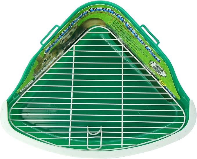 Ware Manufacturing Plastic Scatterless Lock-N-Litter Bigger Pet Pan, Jumbo - Colors May Vary