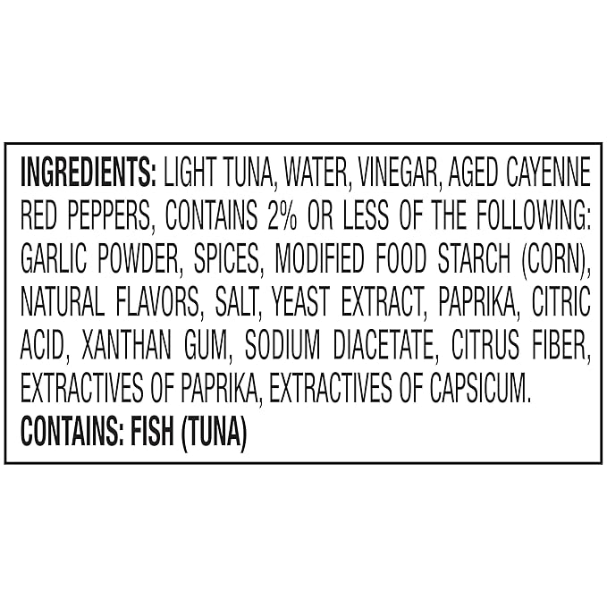 StarKist Tuna Creations BOLD Hot Buffalo Pouch (2.6 oz - 24 Pack) Wild Caught, High Protein Shelf Stable Seafood, Gluten Free, No Draining, Ready to Eat for Salads and Sandwiches