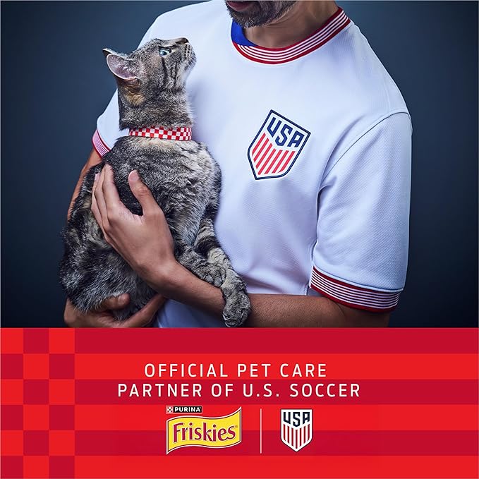 Purina Friskies Pate Wet Cat Food Variety Pack Seafood and Chicken Pate Favorites - 48 ct. Can