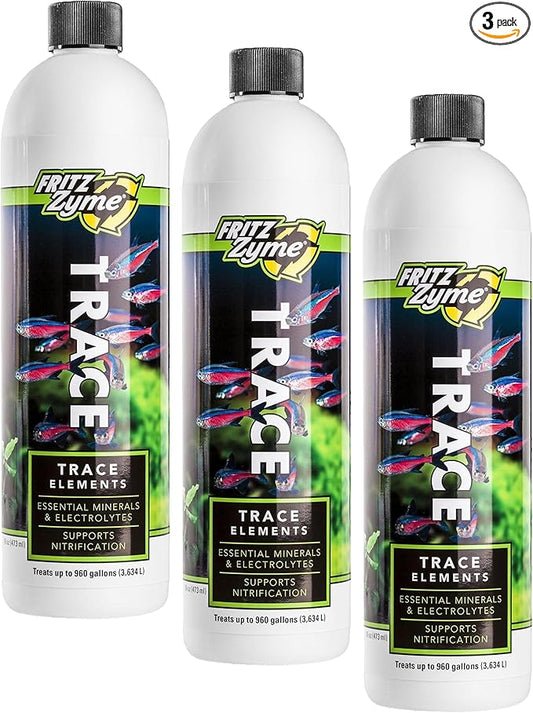 Fritz MaxOut Aquarium Water Treatment - Toxin and Odor Remover, pH Stabilizer, Plant and Coral Safe (Pack of 3)