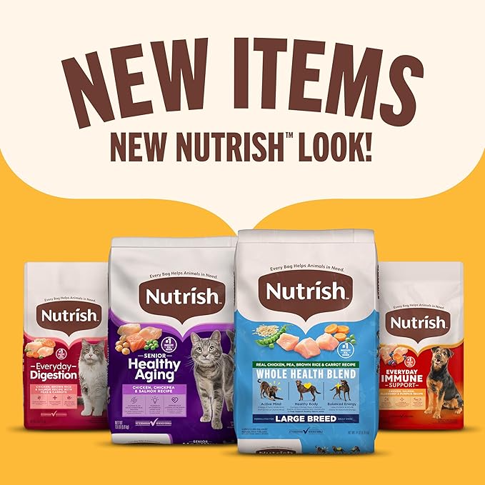 Nutrish Grain Free Wet Cat Food Tuna Purrfection Whole Health Blend with Real Tuna Flakes in a Savory Sauce, 2.8 oz. Cup (Rachael Ray) (Pack of 12)