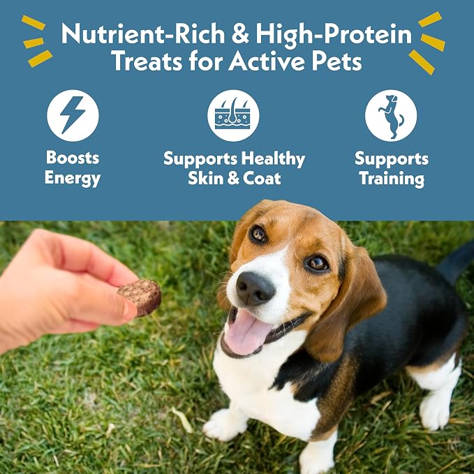 Fresh Is Best Freeze Dried Dog Treats - Freeze Dried Chicken Giblets - Fresh Cat & Dog Training Treats in Resealable Zipper Bag - Raw Chicken Hearts, Livers, and Gizzards Treat - Made in the USA