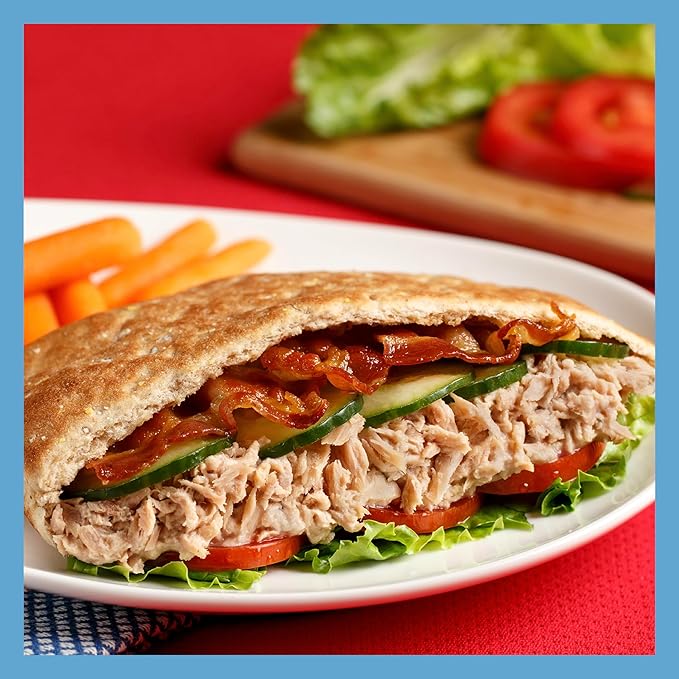 StarKist Tuna Creations Bacon Ranch Pouch (2.6 oz - 1 Pack) Wild Caught, High Protein Shelf Stable Seafood, Gluten Free, Soy Free, Kosher, No Draining, Ready to Eat for Salads and Sandwiches