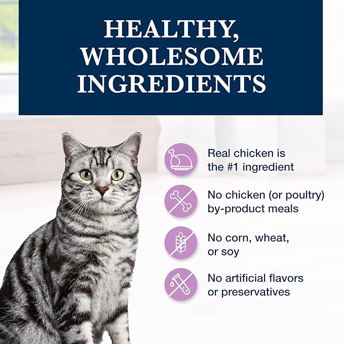 Blue Buffalo Natural Veterinary Diet W+U Weight Management + Urinary Care Dry Cat Food, Veterinarian Prescription Required, Chicken, 16-lb. Bag