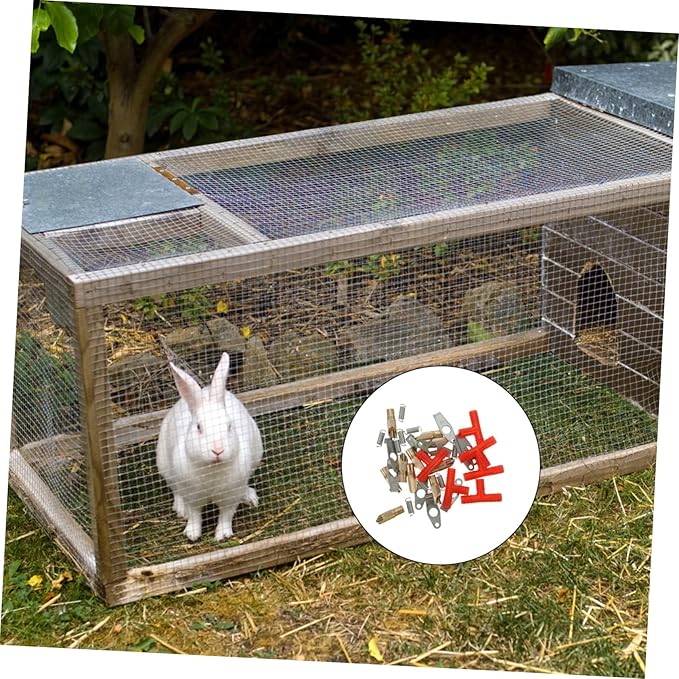 Abaodam 10pcs Automatic Waterer Design for Ferrets and Animals Safe Drinking Equipment Removable Components and Sealant Features