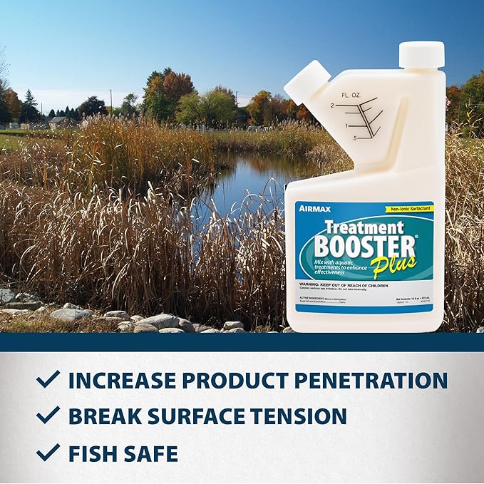 Airmax Treatment Booster Plus Surfactant, Increases Effectiveness of Other Solutions & Penetrate Cuticle Break Water Surface Tension, 16 Ounces