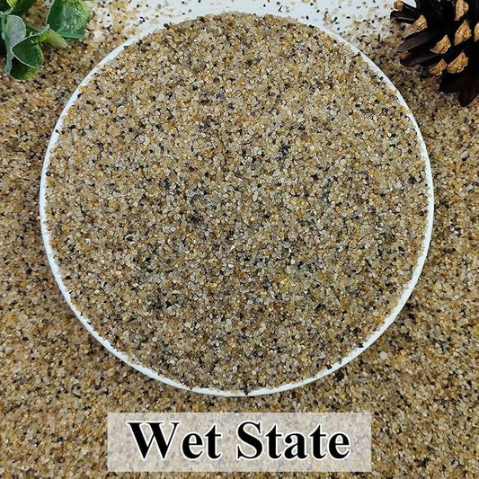 YISZM 20lbs Aquarium Gravel, 1/16"(0.6-1.2mm) Natural River Rocks Succulent Cactus Pea Gravel for Plants, Fish Tank, Decorative Pebbles for Gardening, Flower Pots, Vase Fillers, Landscaping