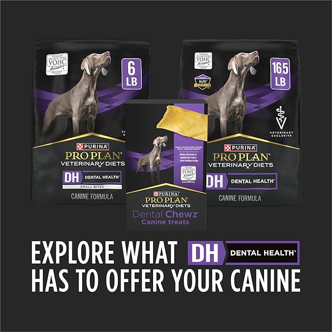 Purina Pro Plan Veterinary Diets OraChews - Small and Medium Breed Dental Chews for Dogs – 30 Treats