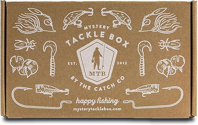 Catch Co Mystery Tackle Box Inshore Saltwater Fishing Kit | Redfish | Striped Bass| Snook | Speckled Trout | Flounder