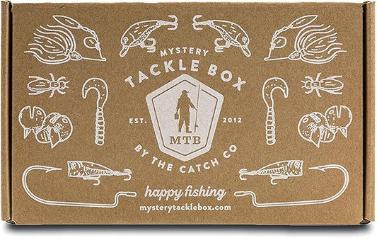Catch Co Mystery Tackle Box Inshore Saltwater Fishing Kit | Redfish | Striped Bass| Snook | Speckled Trout | Flounder
