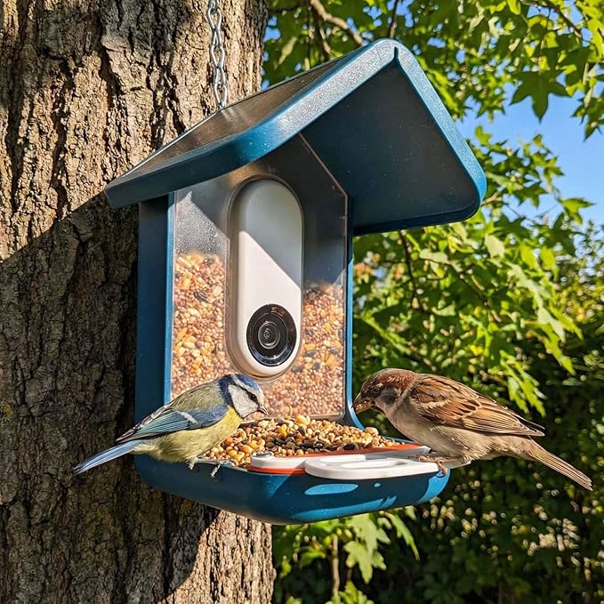 Upgraded Bird Perch for Bird Buddy Smart Feeder with Screws, Birds Feeder Extender Perch (White)