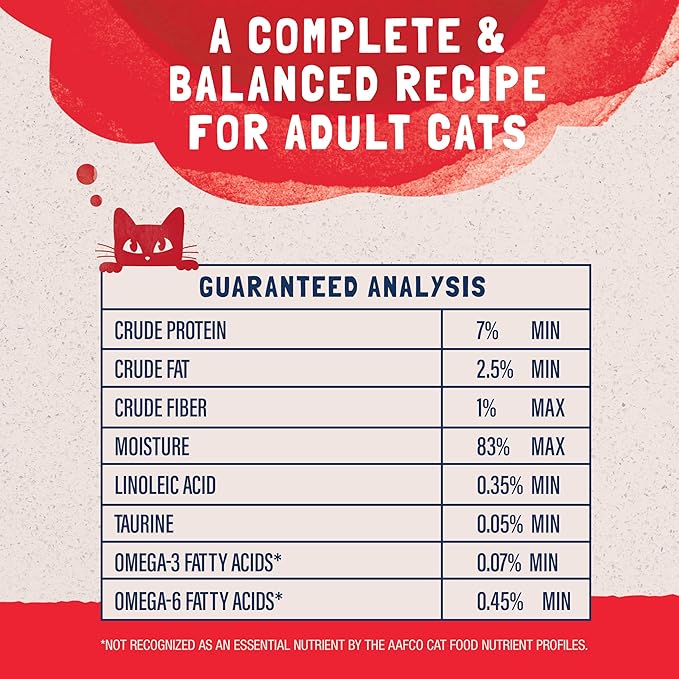 Natural Balance Original Ultra Platefulls Adult Grain-Free Wet Cat Food, Salmon, Tuna & Crab Recipe in Gravy, 3 Ounce Pouch (Pack of 24)