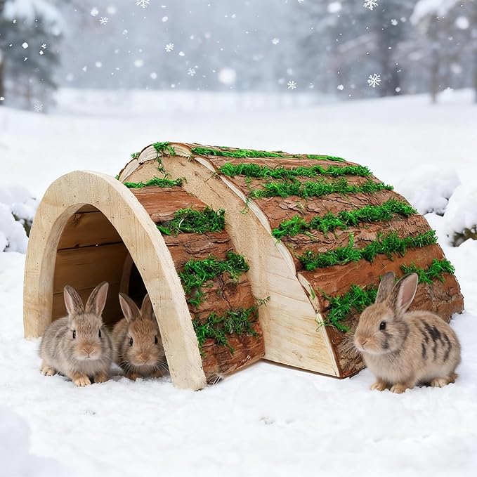 Bunny Hideout, Hedgehog Hideout, Chinchilla Hideout, Hideout for Hamsters, Squirrel, Guinea Pig