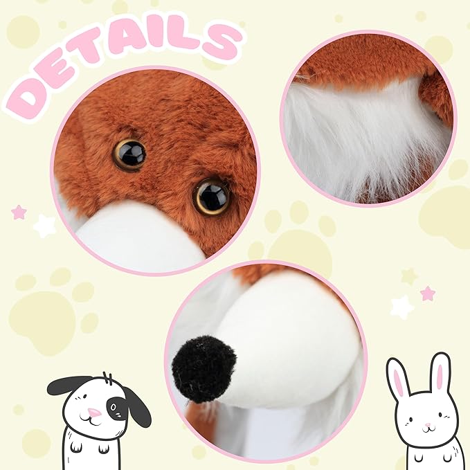 Bubblepompom Animal Hat with Ears Moving Jumping Pop Up Beating Hat Plush Holiday Cosplay Dress Up Funny Gift for Kids