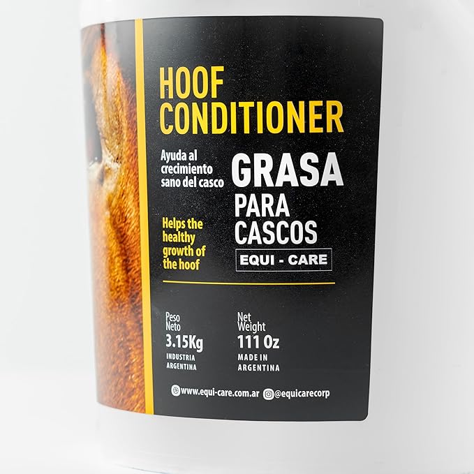 EQUI - CARE Hoof Conditioner. Maintain Strong and Healthy Hooves, Helps with Dry, Cracked Hooves or Simply Looking to Maintain Optimal Hood Health. (7 LB)