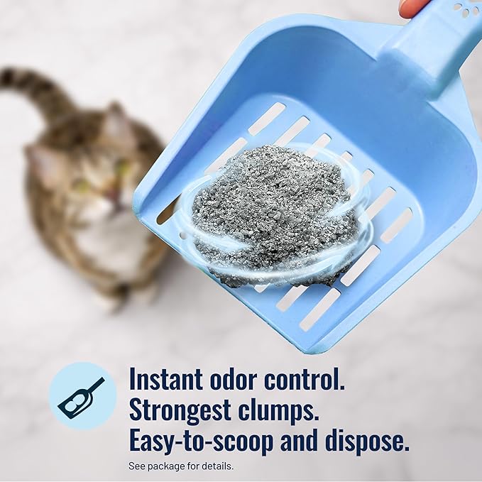 Cat's Pride Max Power Pro Lightweight Cat Litter, Unscented with Total Odor Control, 99% Dust-Free Clumping Formula, Bag