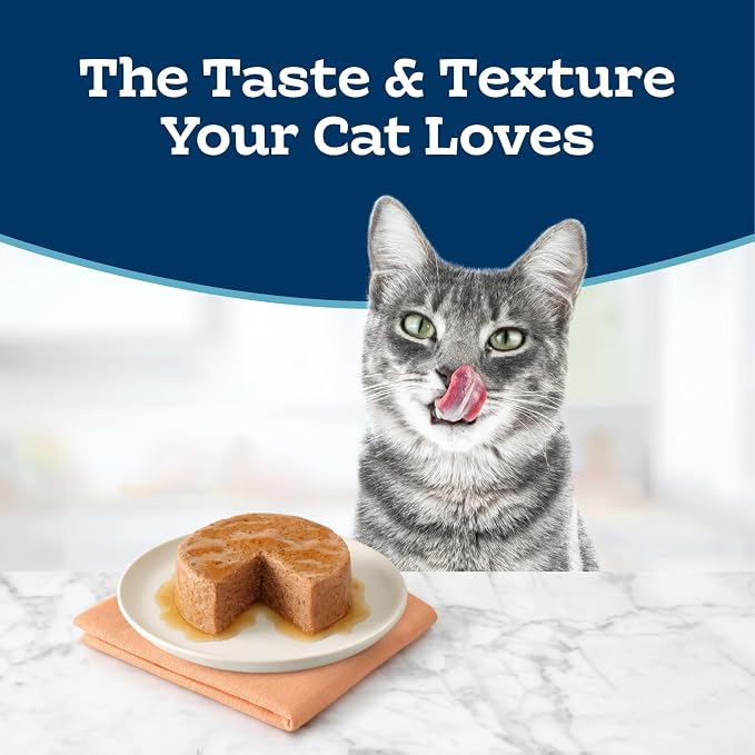 Blue Buffalo Tastefuls Ocean Fish & Tuna Paté Wet Cat Food for Adult Cats, Made with Natural Ingredients Enhanced with Vitamins, Minerals & Other Nutrients, 5.5-oz. Cans (24 Count)