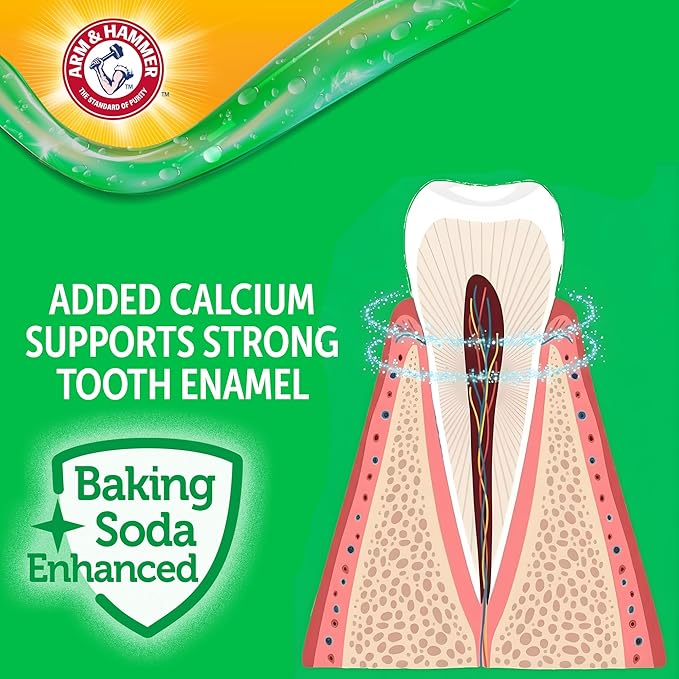 Arm & Hammer Complete Care Dental Gel Dog Toothbrush Kit, Includes Gel Toothpaste, Toothbrush, and Finger Brush, Baking Soda Enhanced, Fluoride Free, Chicken Flavor, 2.5 Oz