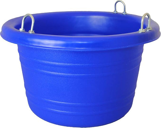 Horsemen's Pride Horse Feed Tub, Small, 18 Quarts, Blue