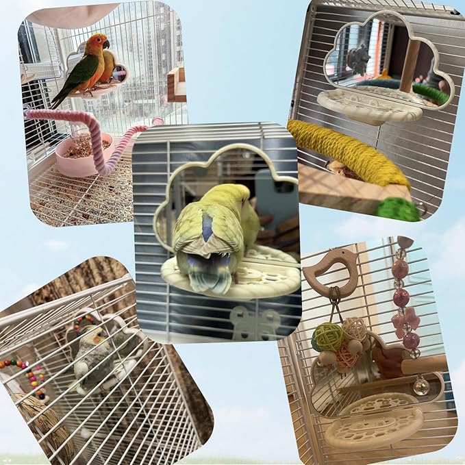 Hivovann Bird Cage Accessories