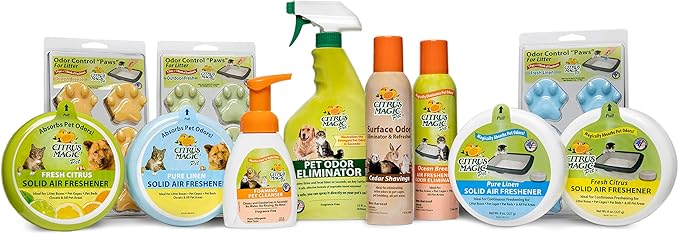 Citrus Magic Pet Rinse-Free Pet Shampoo, 8-Fluid Ounce (Pack of 2)