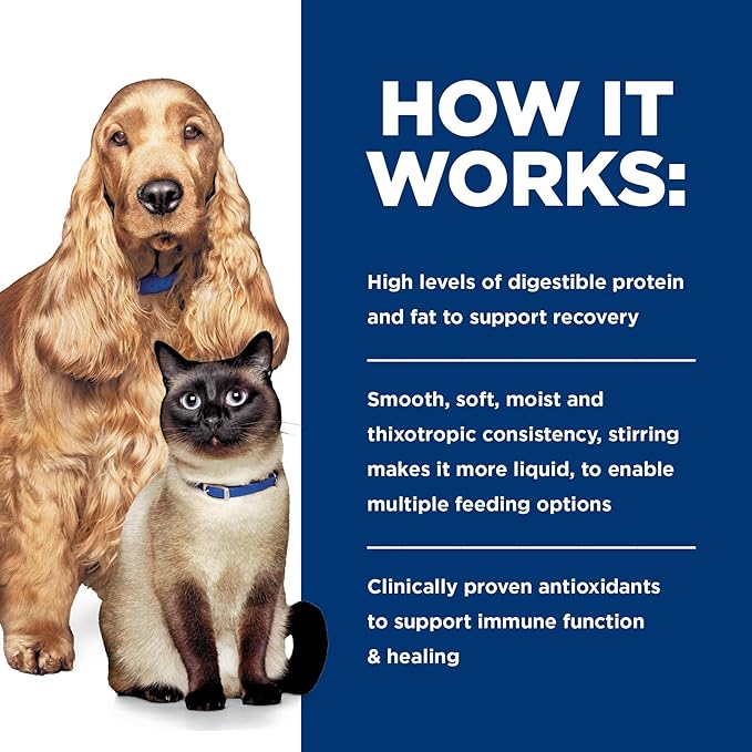 Hill's Prescription Diet a/d Urgent Care Wet Dog & Cat Food, Chicken, 5.5 oz. Cans, 24-Pack