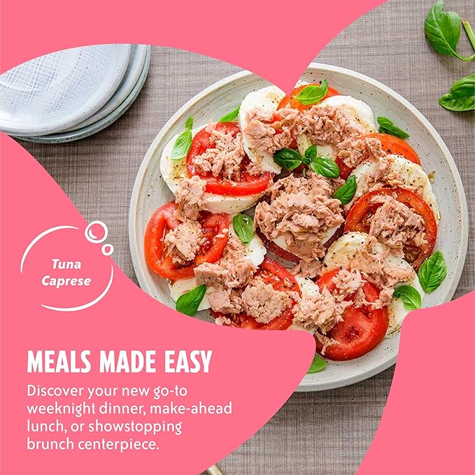 Chicken of the Sea Wild Caught Chunk Light Tuna, 5 Ounce Cans, 24-Count – High Protein 100% Classic Chunk Tuna in Water – Delicious, Easy, Nutritious Ready to Eat Meals, 25% Less Sodium