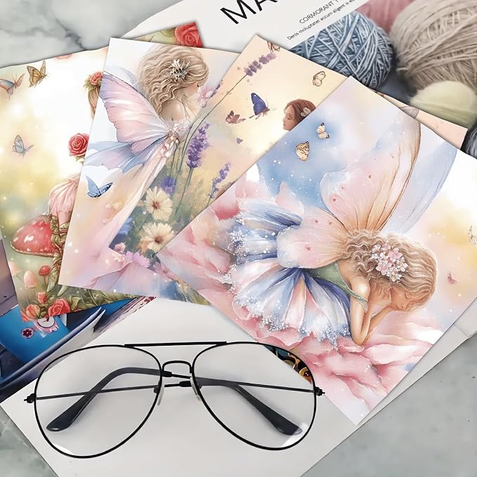 CREATCABIN 6Pcs Glasses Cleaning Cloth Eyeglass Cleaner Cloth Lens Wipes for Cleaning Eyeglasses Reusable Fairy Soft Microfiber for Sunglasses Camera Laptops Screens Cell Phone 6x6Inch